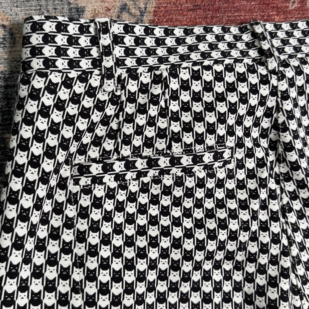 BETABRAND Cat Print Pants Size Small - Picture 10 of 13